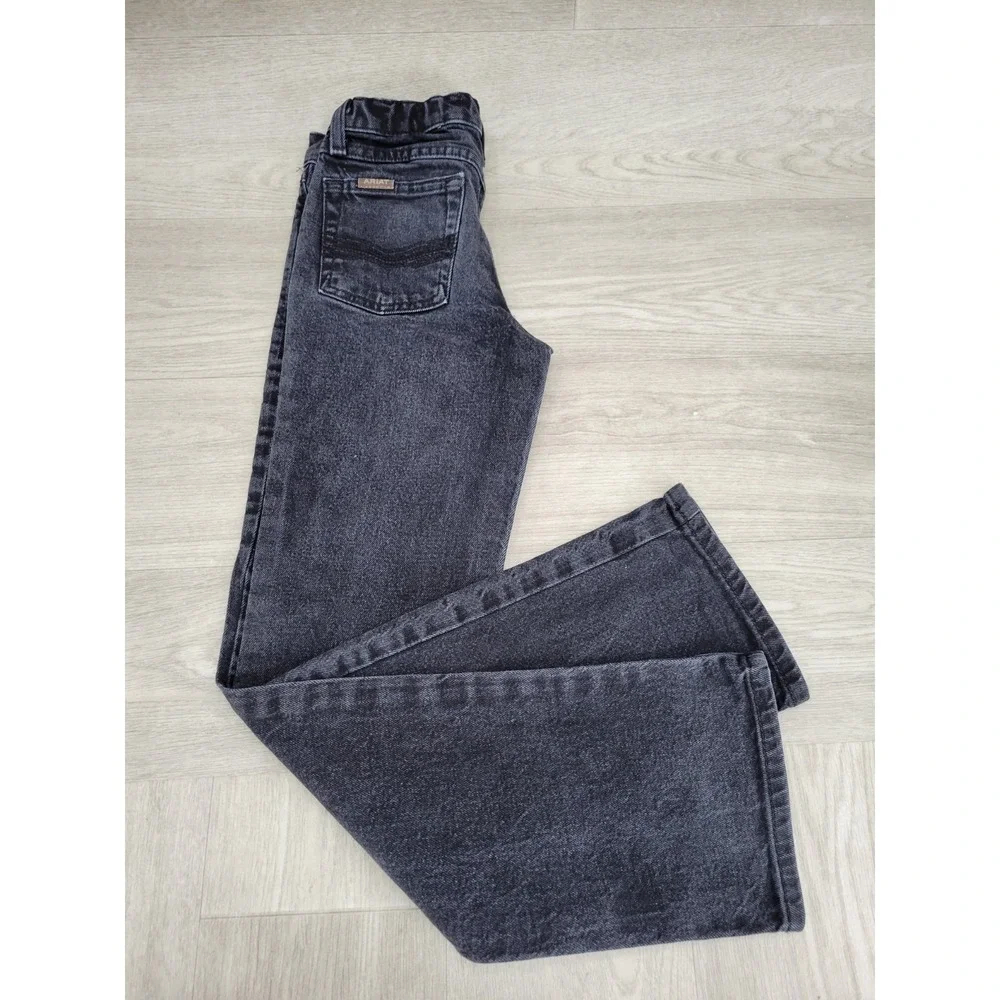 Ariat B5 Slim Jeans Boys 12 Dark Wash Denim Western Riding Pants Kids Casual